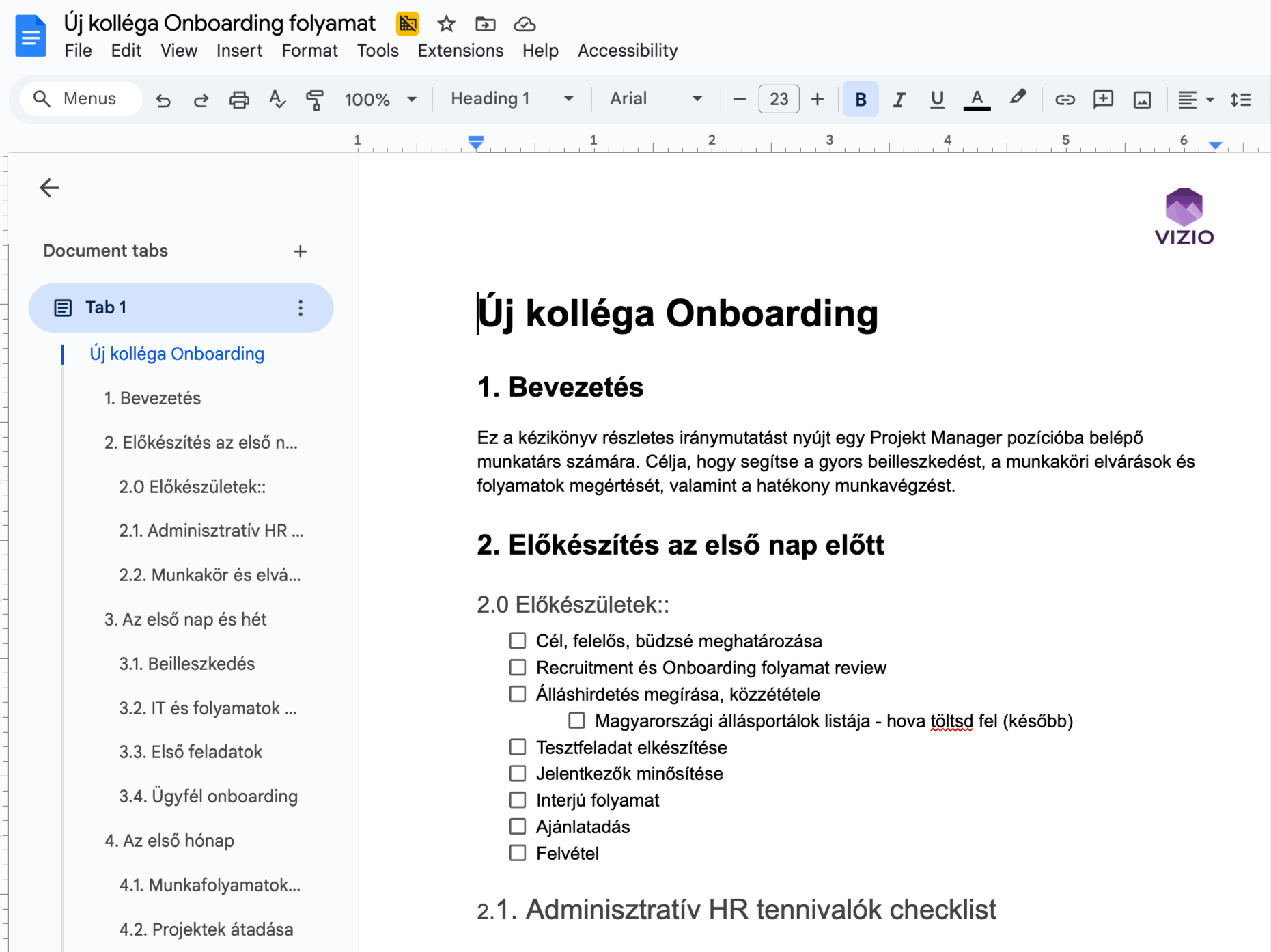 Átfogó HR sablon csomag